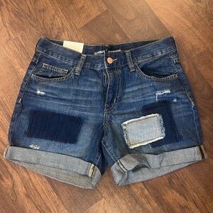 Old Navy 5” Boyfriend Shorts Size 2